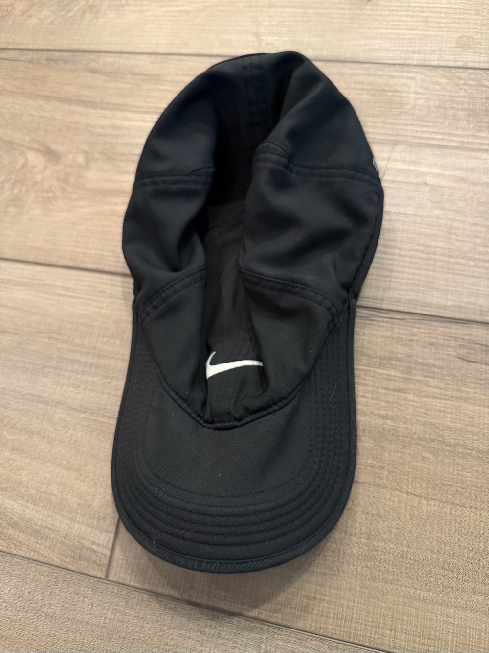 Nike Dri-FIT Club Unstructured Featherlight Running Cap Hat Black
